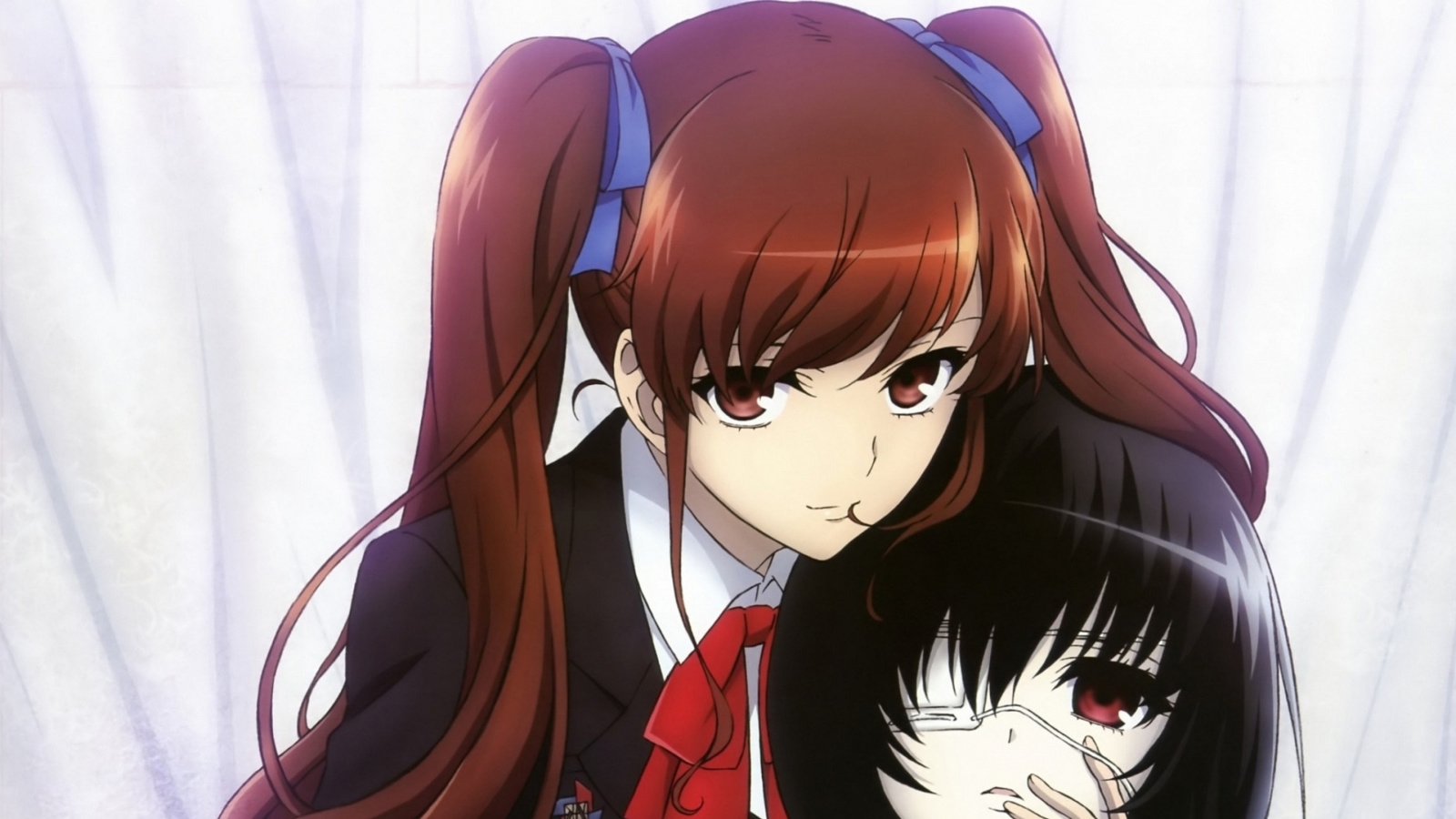 Screenshot №1 pro téma Izumi Akazawa and Mei Misaki in Another 1600x900