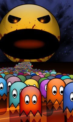 Screenshot №1 pro téma Pacman 240x400