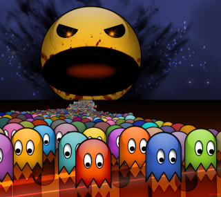 Картинка Pacman на телефон 2048x2048