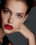 Barbara Palvin Red Lipstick screenshot #1 128x160