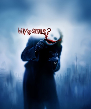 Joker Why So Serious - Obrázkek zdarma pro Nokia Asha 300