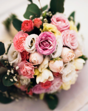 Das Wedding Bouquet Wallpaper 176x220