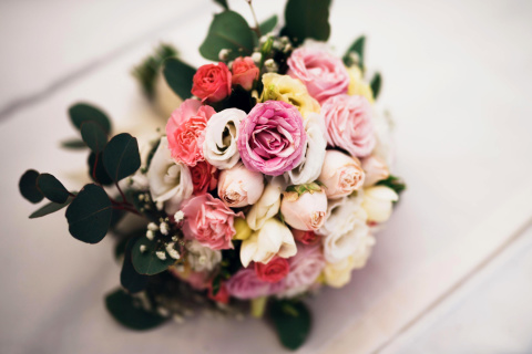 Обои Wedding Bouquet 480x320
