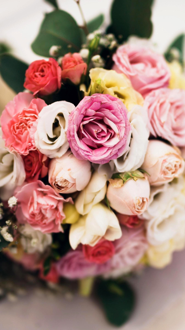 Das Wedding Bouquet Wallpaper 640x1136