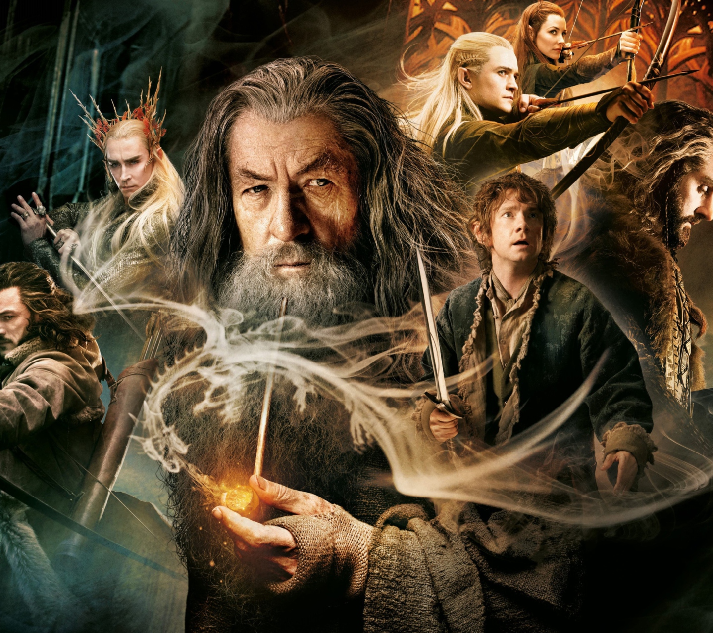 Screenshot №1 pro téma The Hobbit - Desolation Of Smaug 1440x1280