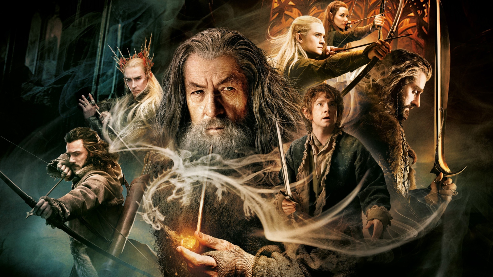 Screenshot №1 pro téma The Hobbit - Desolation Of Smaug 1600x900