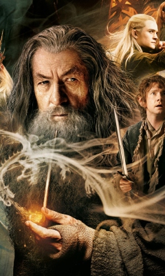 Screenshot №1 pro téma The Hobbit - Desolation Of Smaug 240x400