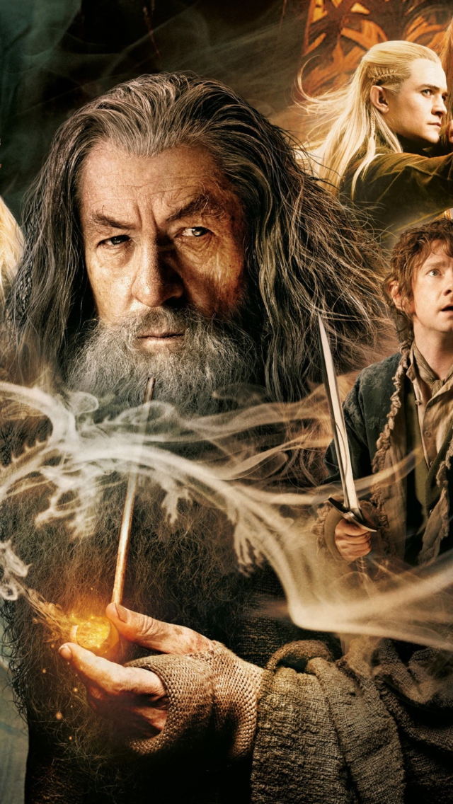 Screenshot №1 pro téma The Hobbit - Desolation Of Smaug 640x1136