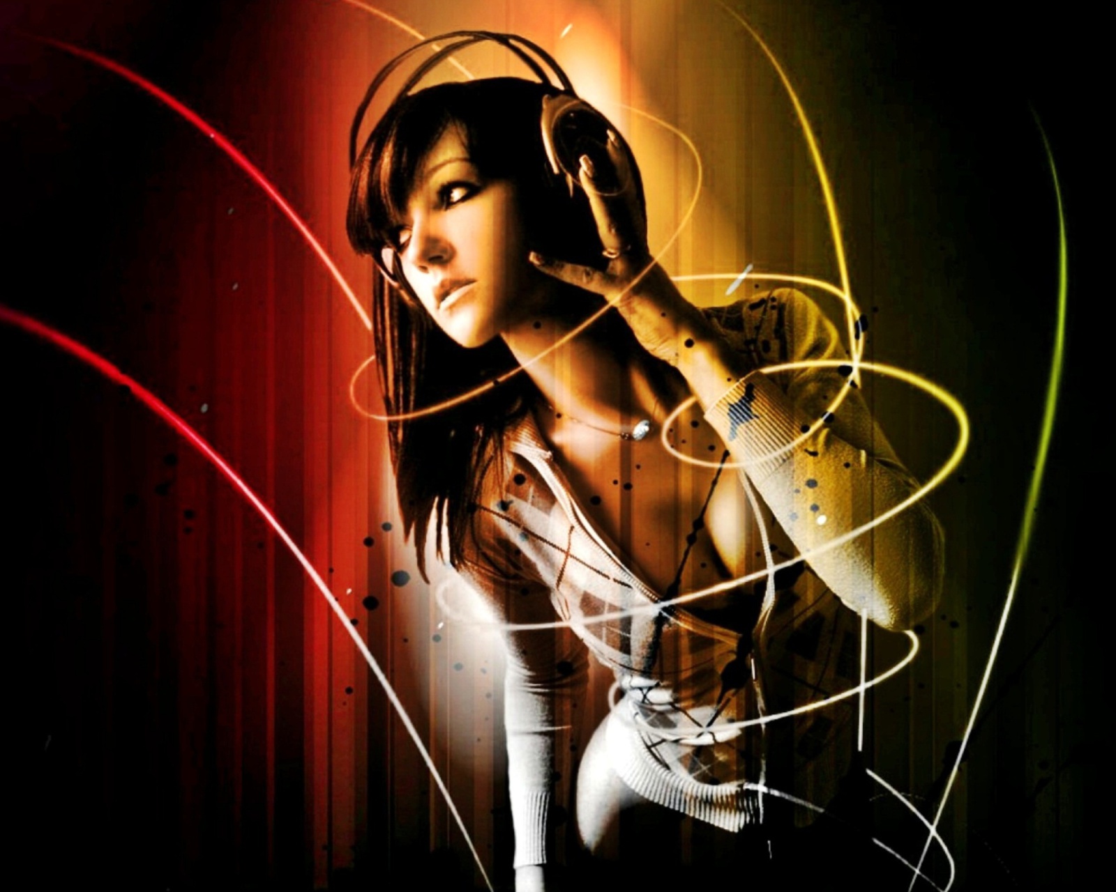 Sfondi Music Girl 1600x1280