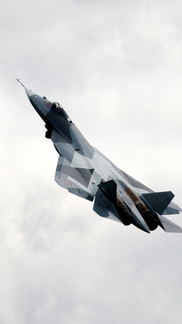 Screenshot №1 pro téma Amazing Russian Fighter Jet 360x640