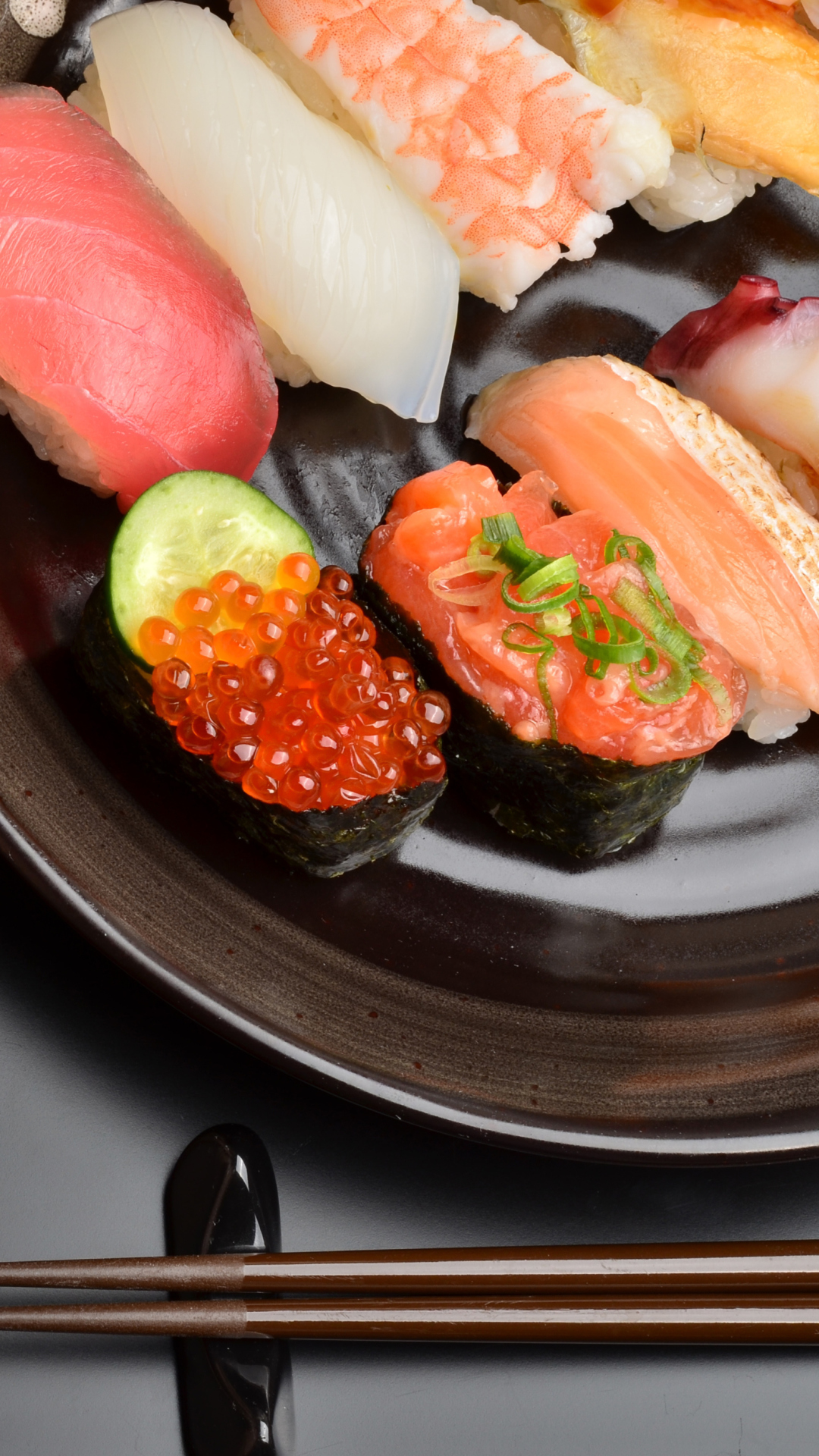 Das Sushi Plate Wallpaper 1080x1920