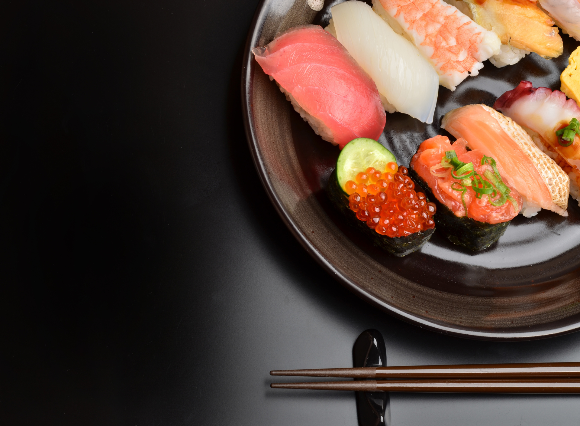 Fondo de pantalla Sushi Plate 1920x1408