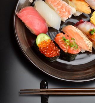 Sushi Plate papel de parede para celular para iPad