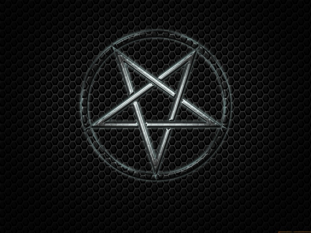 Pentagram wallpaper 640x480