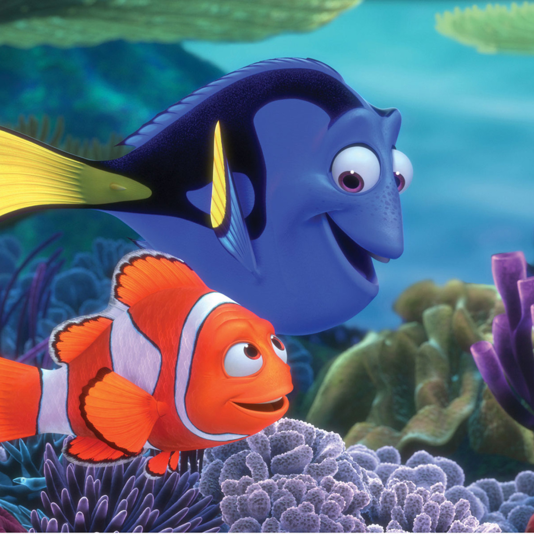 Fondo de pantalla Finding Nemo Cartoon 2048x2048