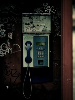 Phone Booth wallpaper 240x320