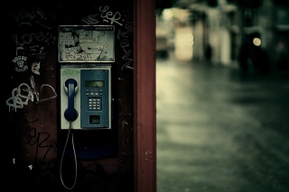Phone Booth - Fondos de pantalla gratis para Nokia Asha 201