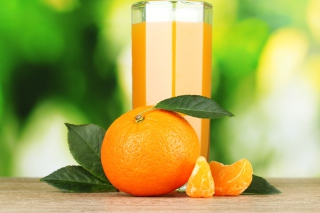 Healthy Orange Juice - Obrázkek zdarma pro 1024x768