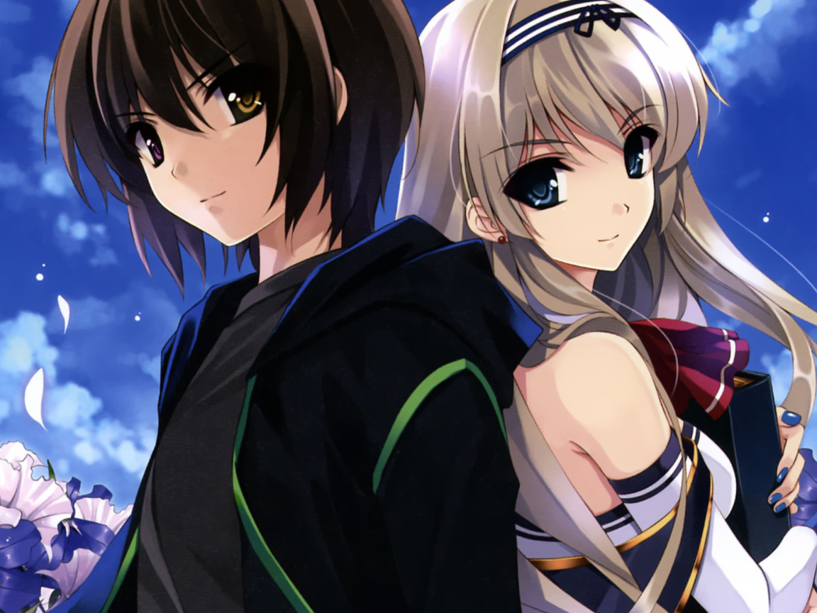 Kurehito Misaki Anime Couple screenshot #1 1152x864