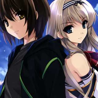 Kurehito Misaki Anime Couple - Fondos de pantalla gratis para iPad 3