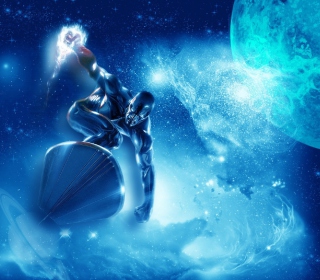 Silver Surfer sfondi gratuiti per iPad