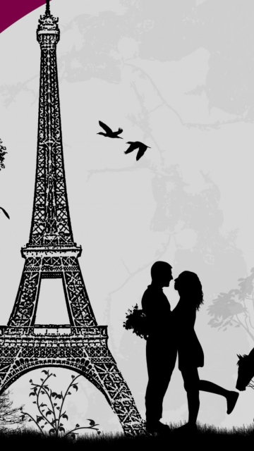 Обои Paris City Of Love 360x640