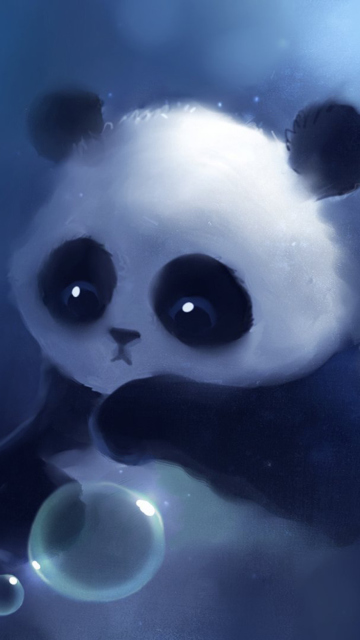 Обои Cute Panda Bear 360x640