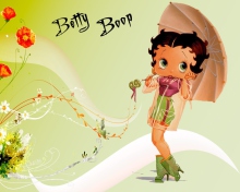 Das Betty Boop Wallpaper 220x176