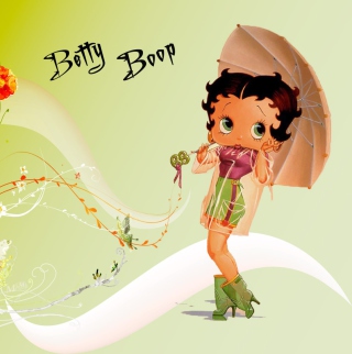 Betty Boop - Obrázkek zdarma pro iPad Air