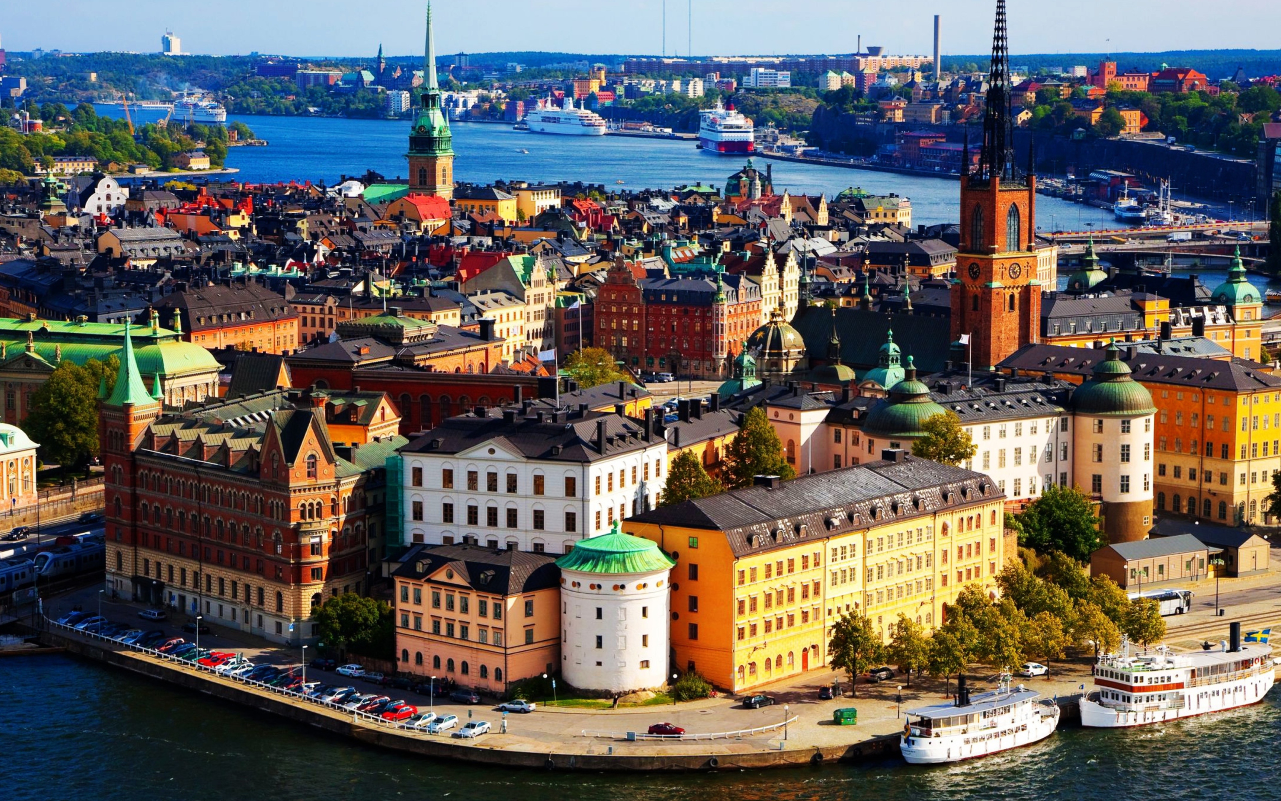 Screenshot №1 pro téma Colorful Stockholm 2560x1600