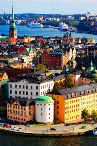 Sfondi Colorful Stockholm 320x480