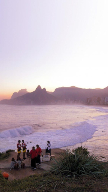 Rio Sunset wallpaper 360x640