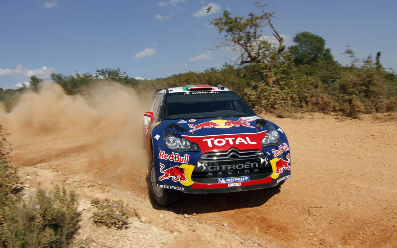 Screenshot №1 pro téma Sebastien Loeb - Citroen WRC 1280x800