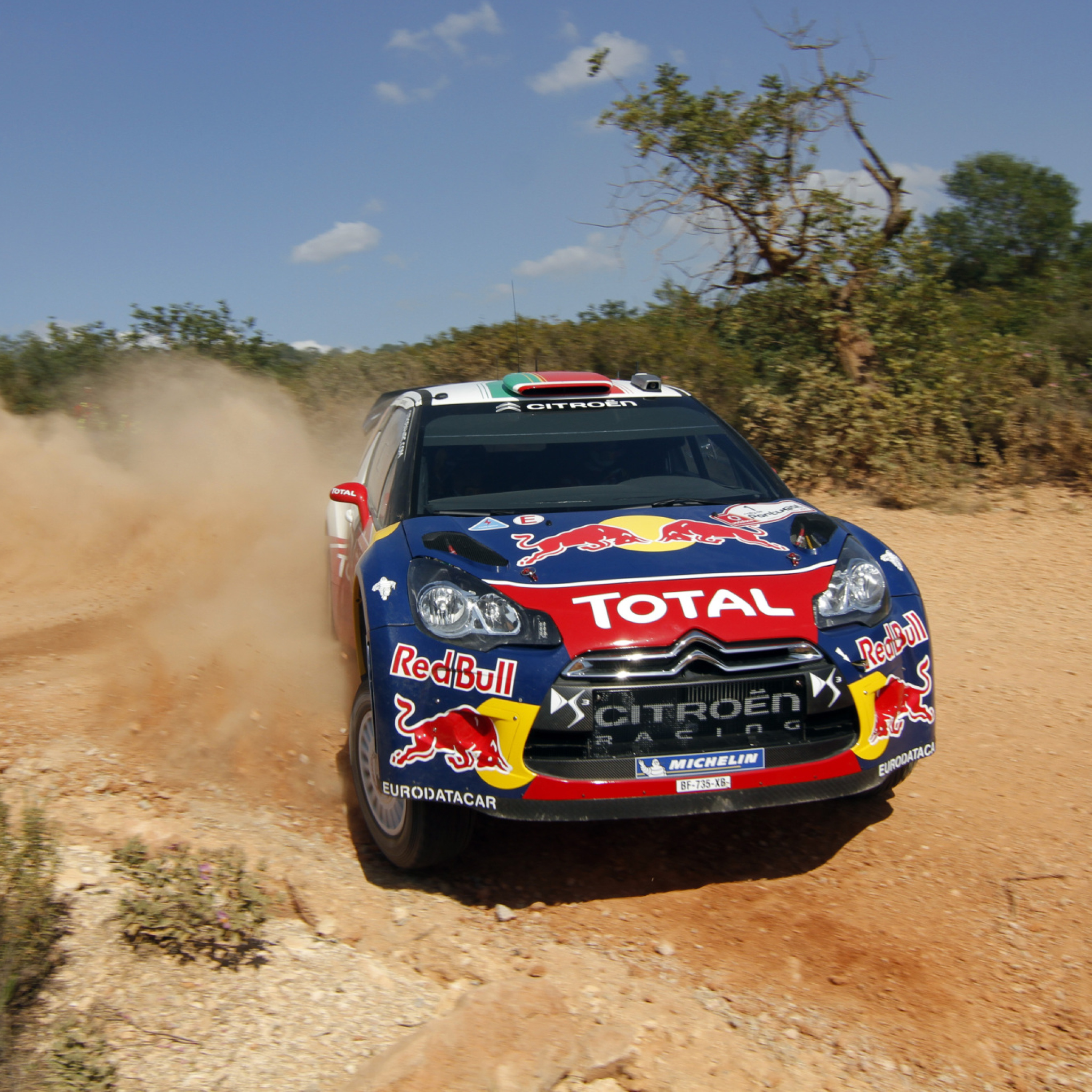 Fondo de pantalla Sebastien Loeb - Citroen WRC 2048x2048