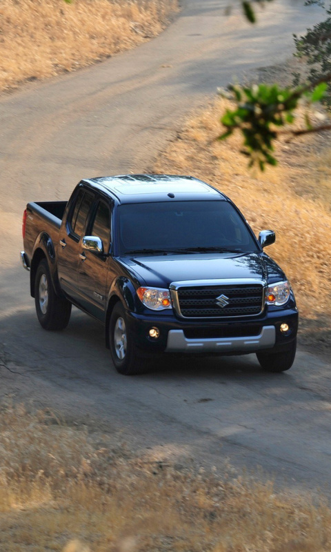 Fondo de pantalla Suzuki Equator Pickup 480x800