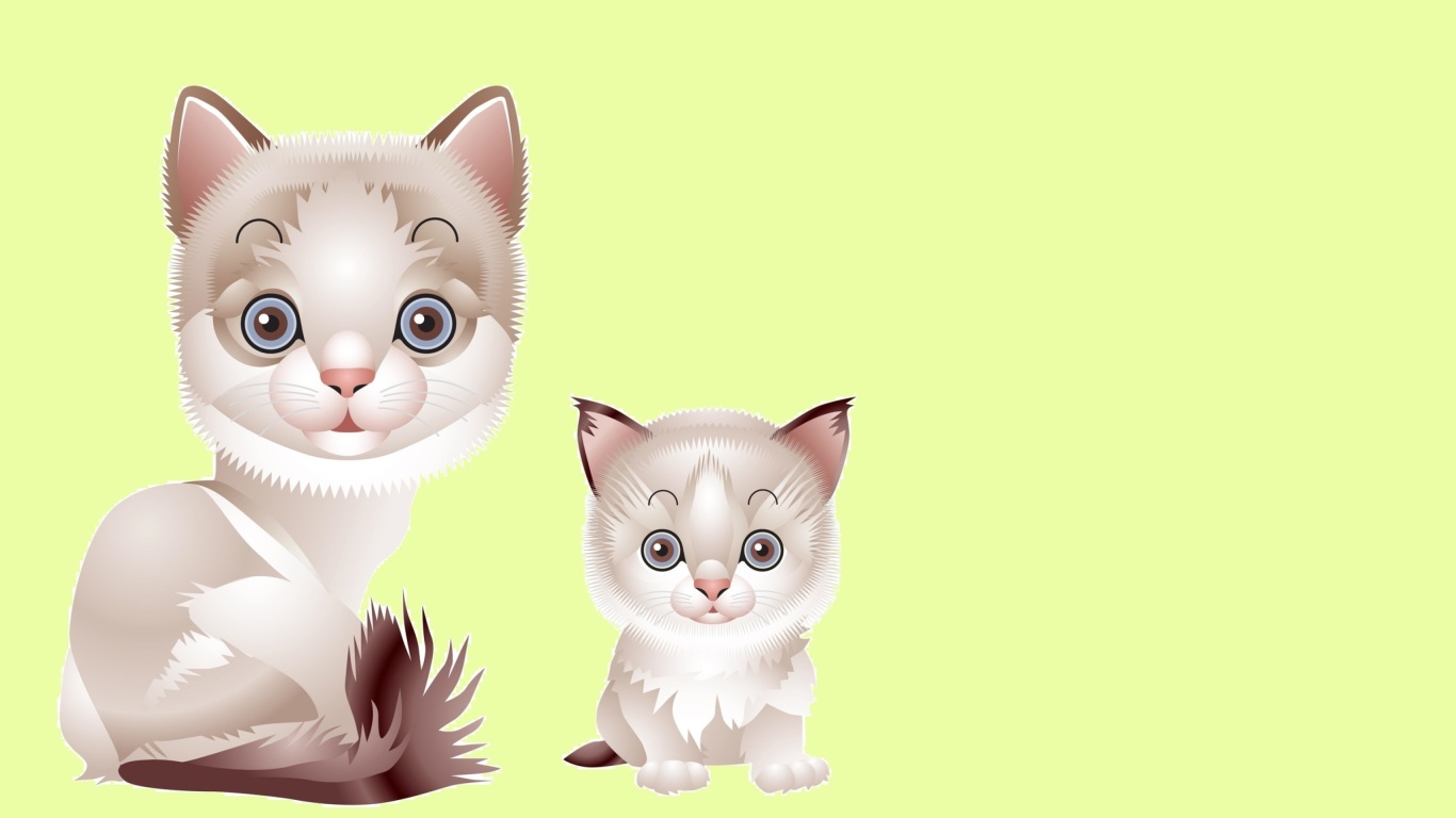 Hipster Cat Clip Art screenshot #1 1366x768