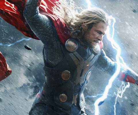 Обои Thor 2 The Dark World Movie 480x400