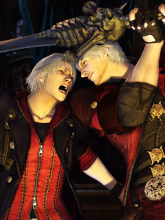 Screenshot №1 pro téma Devil May Cry 4 240x320