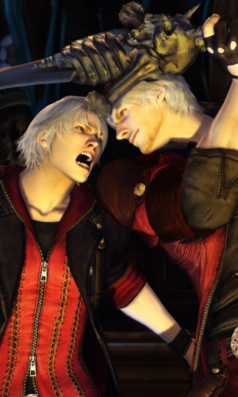 Screenshot №1 pro téma Devil May Cry 4 480x800