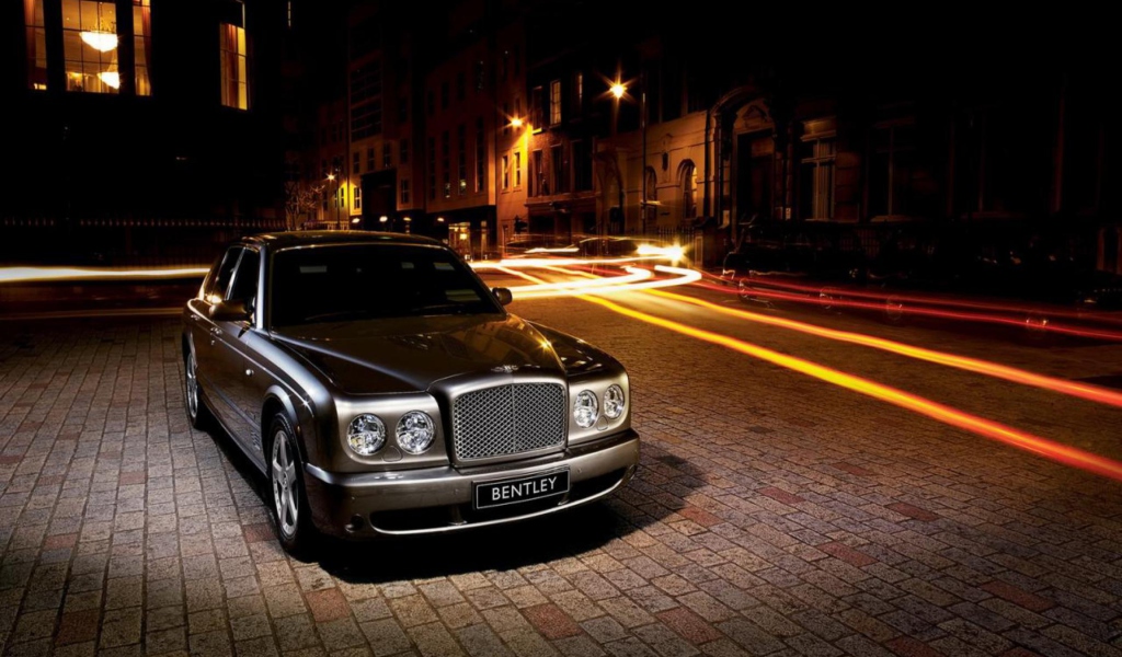 Sfondi Night Bentley 1024x600