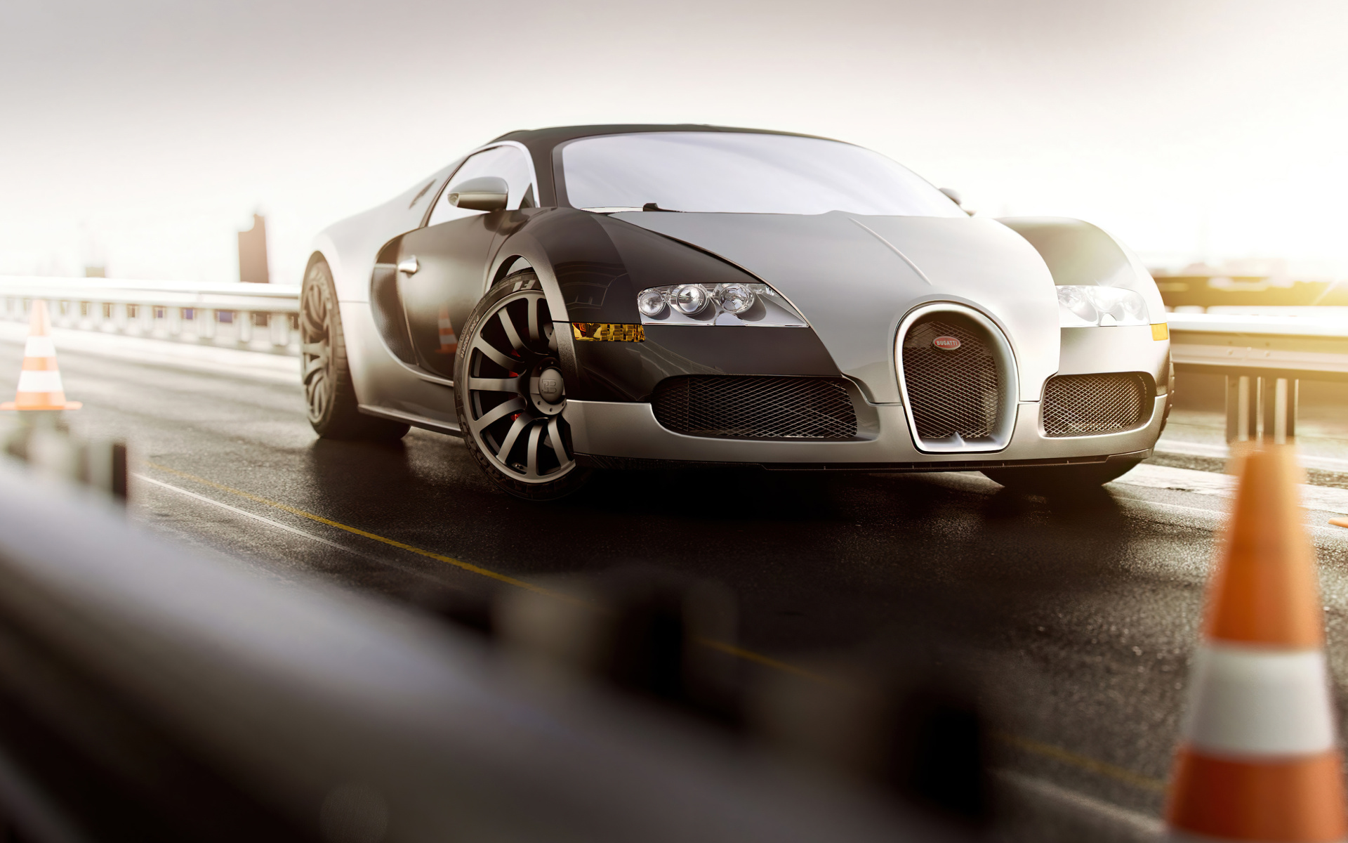 Das Bugatti Veyron HD Wallpaper 1920x1200