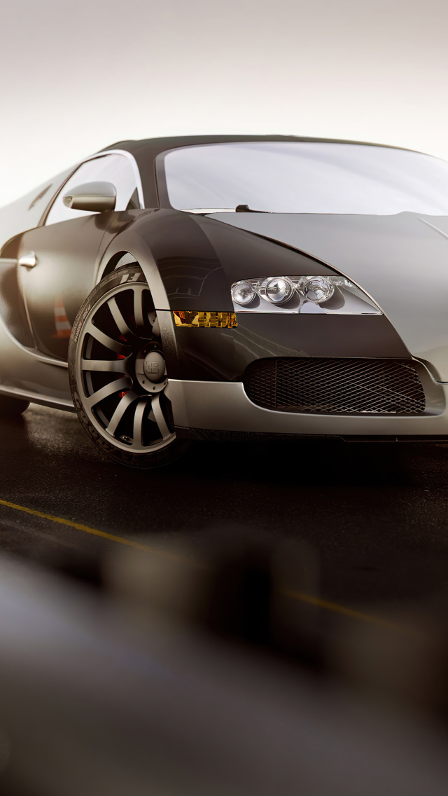 Das Bugatti Veyron HD Wallpaper 640x1136