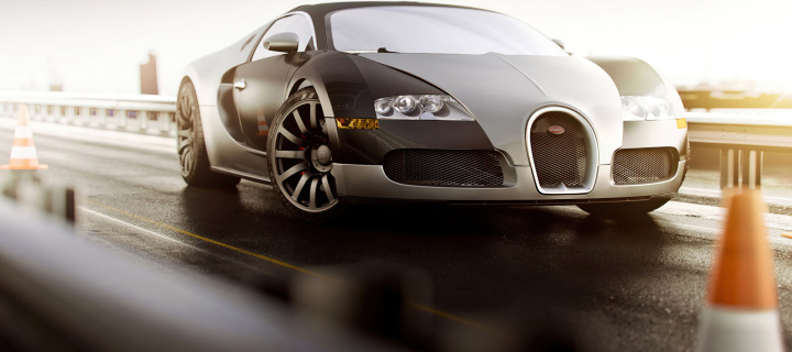 Fondo de pantalla Bugatti Veyron HD 720x320