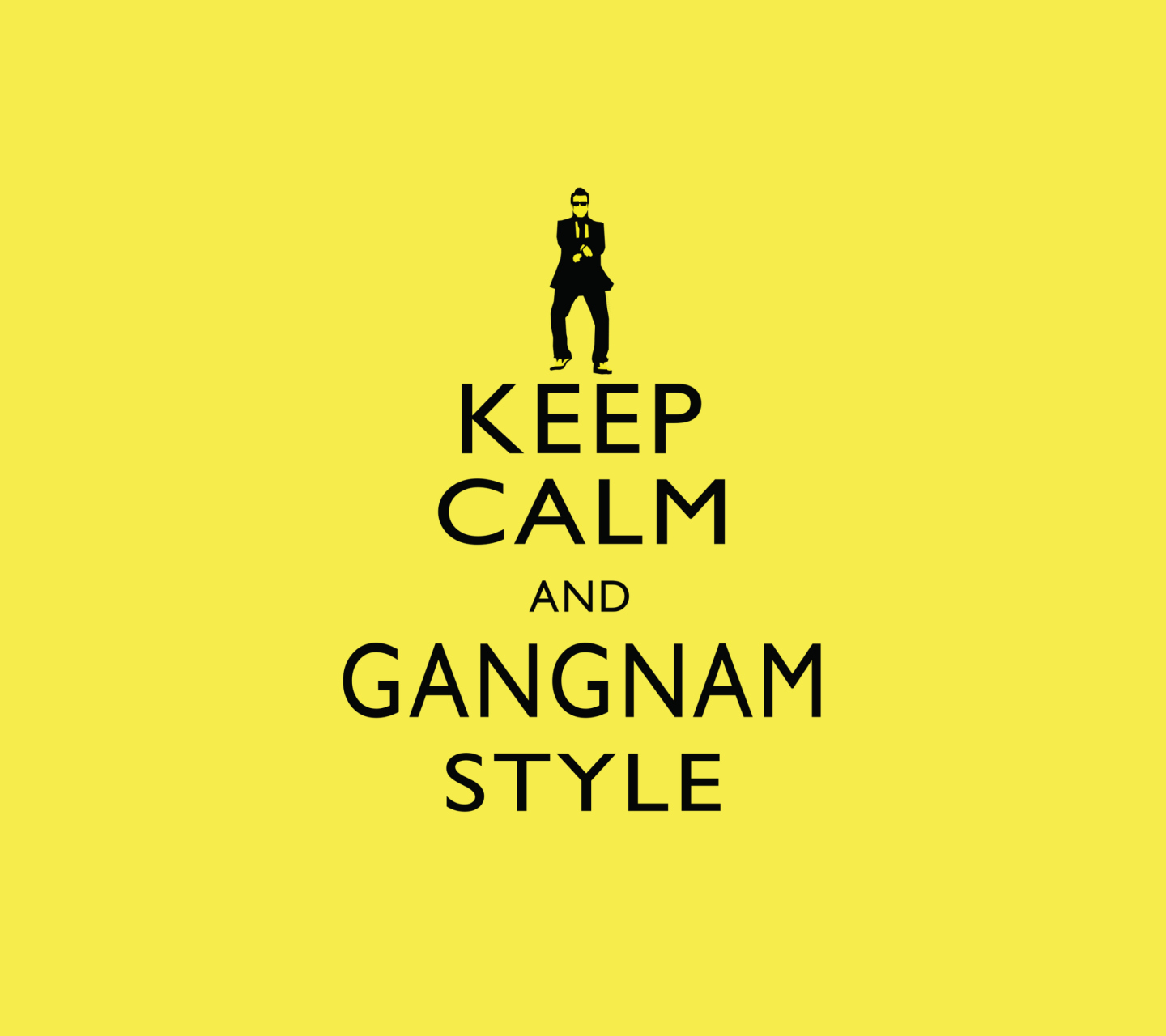 Sfondi Keep Calm And Gangnam Style 1440x1280