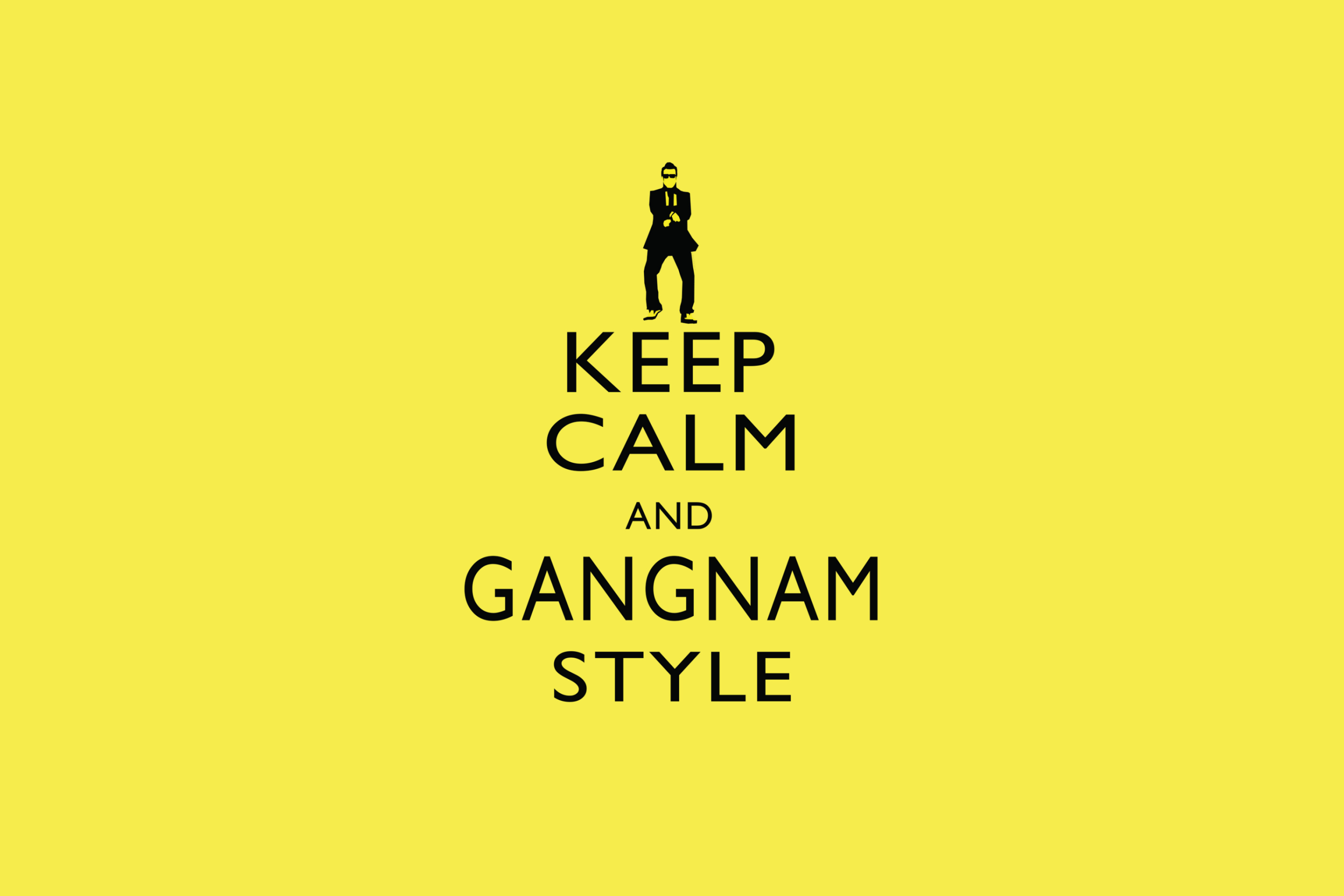 Sfondi Keep Calm And Gangnam Style 2880x1920