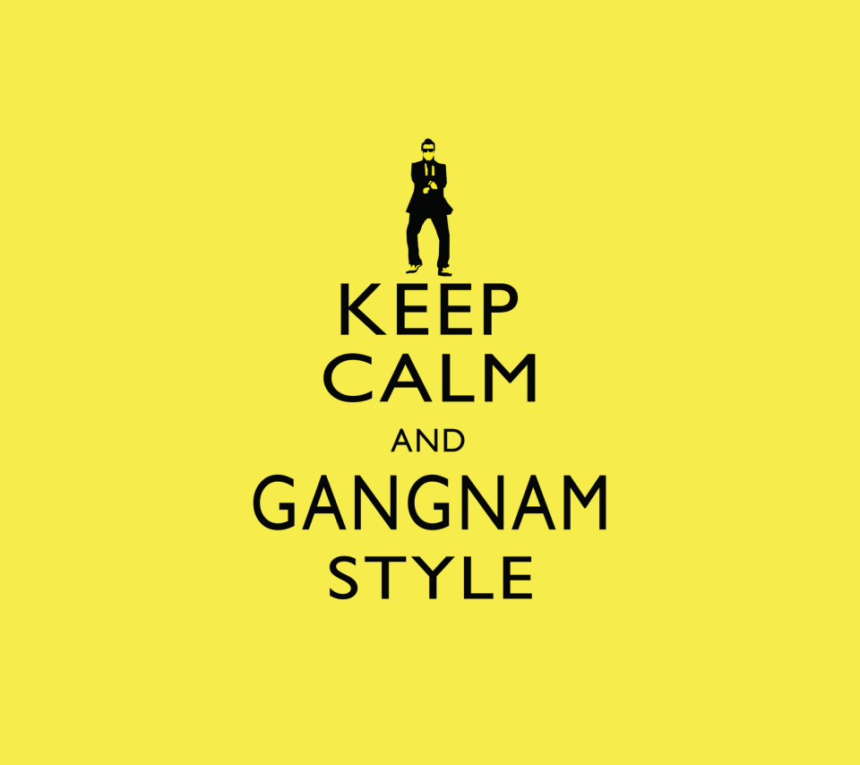 Keep Calm And Gangnam Style screenshot #1 960x854
