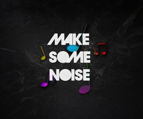 Screenshot №1 pro téma Make Some Noise 480x400