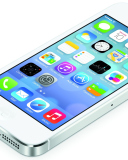 Обои White Iphone5 Ios7 128x160