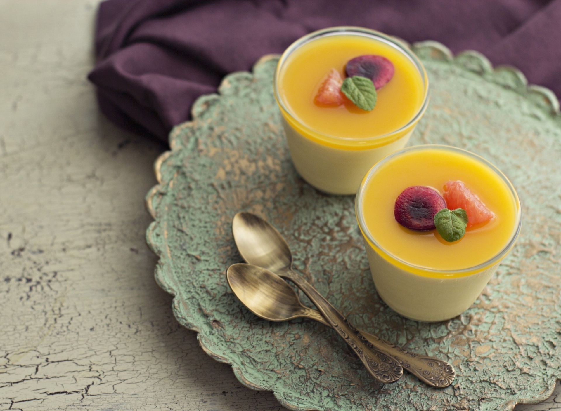 Sfondi Tropical Mousse Dessert 1920x1408