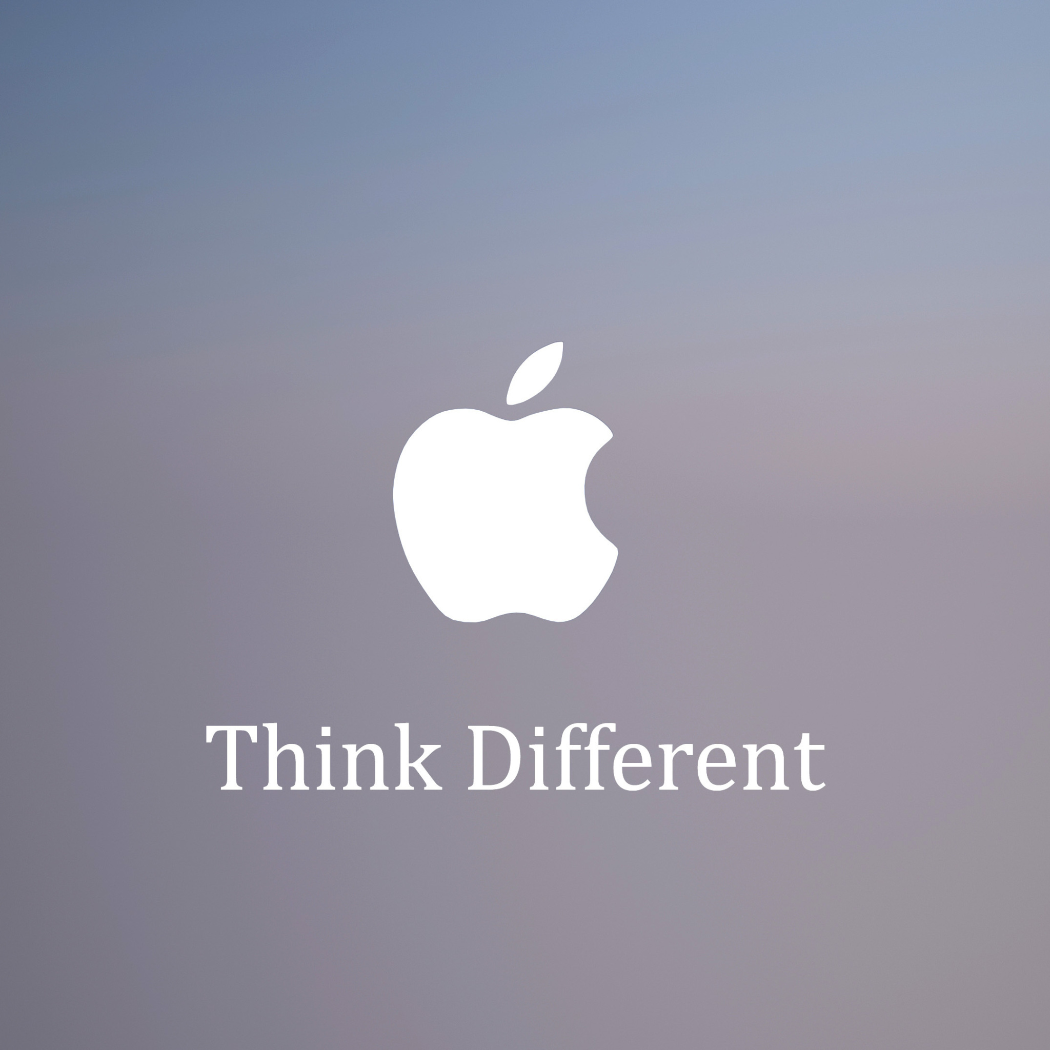 Das Apple, Think Different Wallpaper 2048x2048